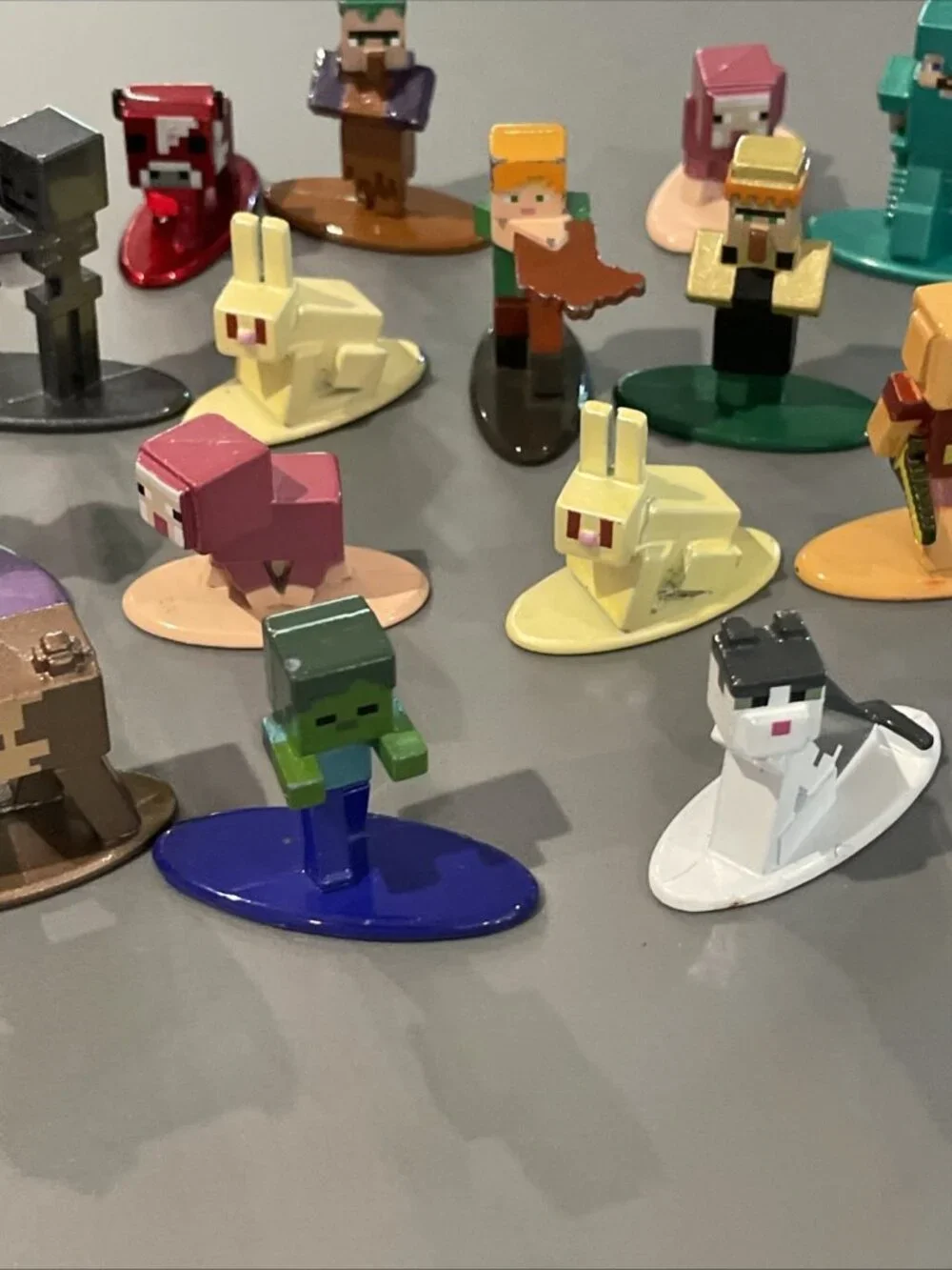 Minecraft Nano Metalfigs Jada Toys Die Cast Figures Lots of 17